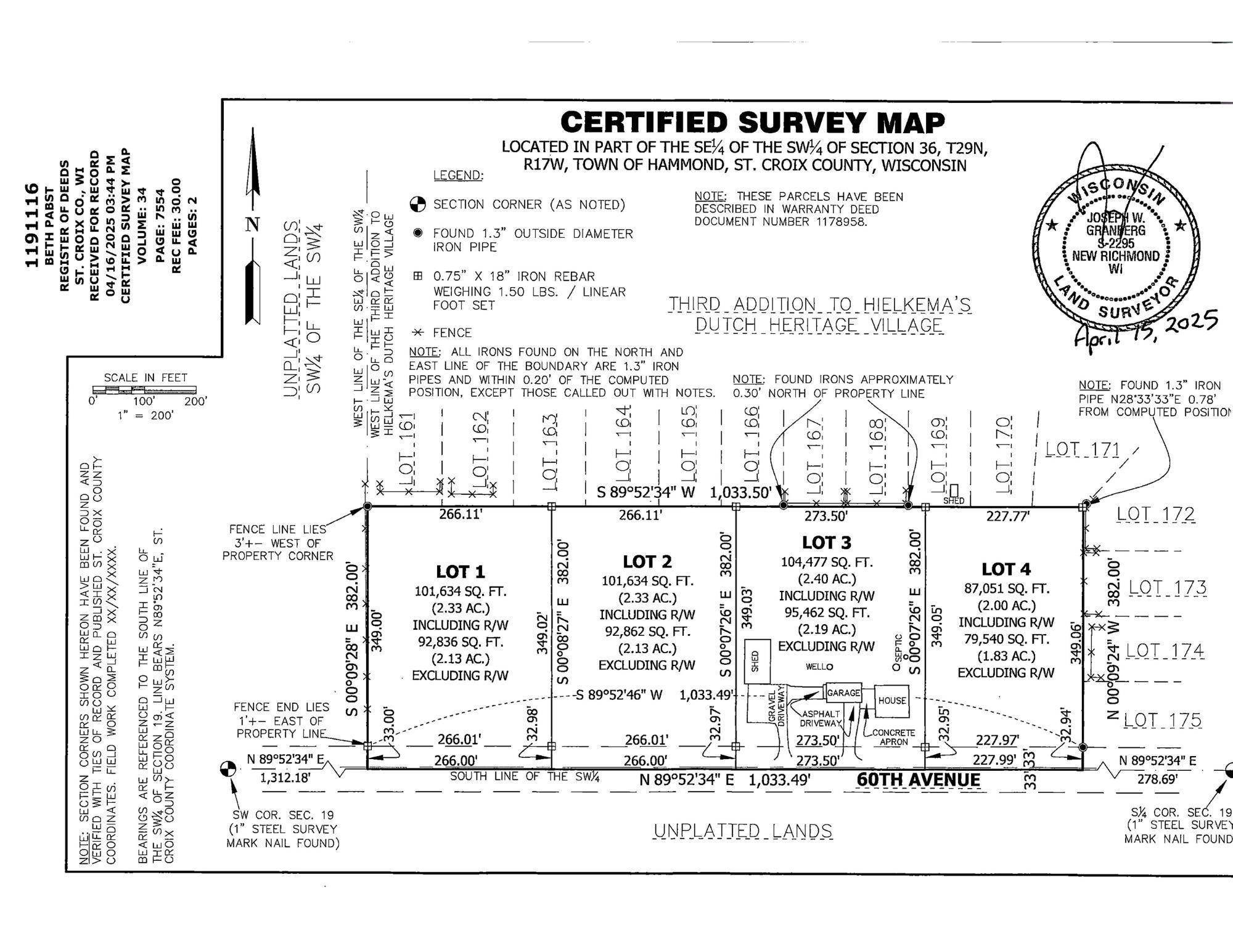 Lot 1 60th Ave, Hammond, WI 54002