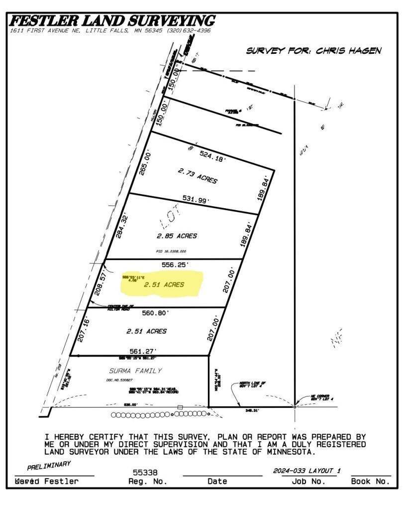 xxxx Hillton RD, Little Falls, MN 56345