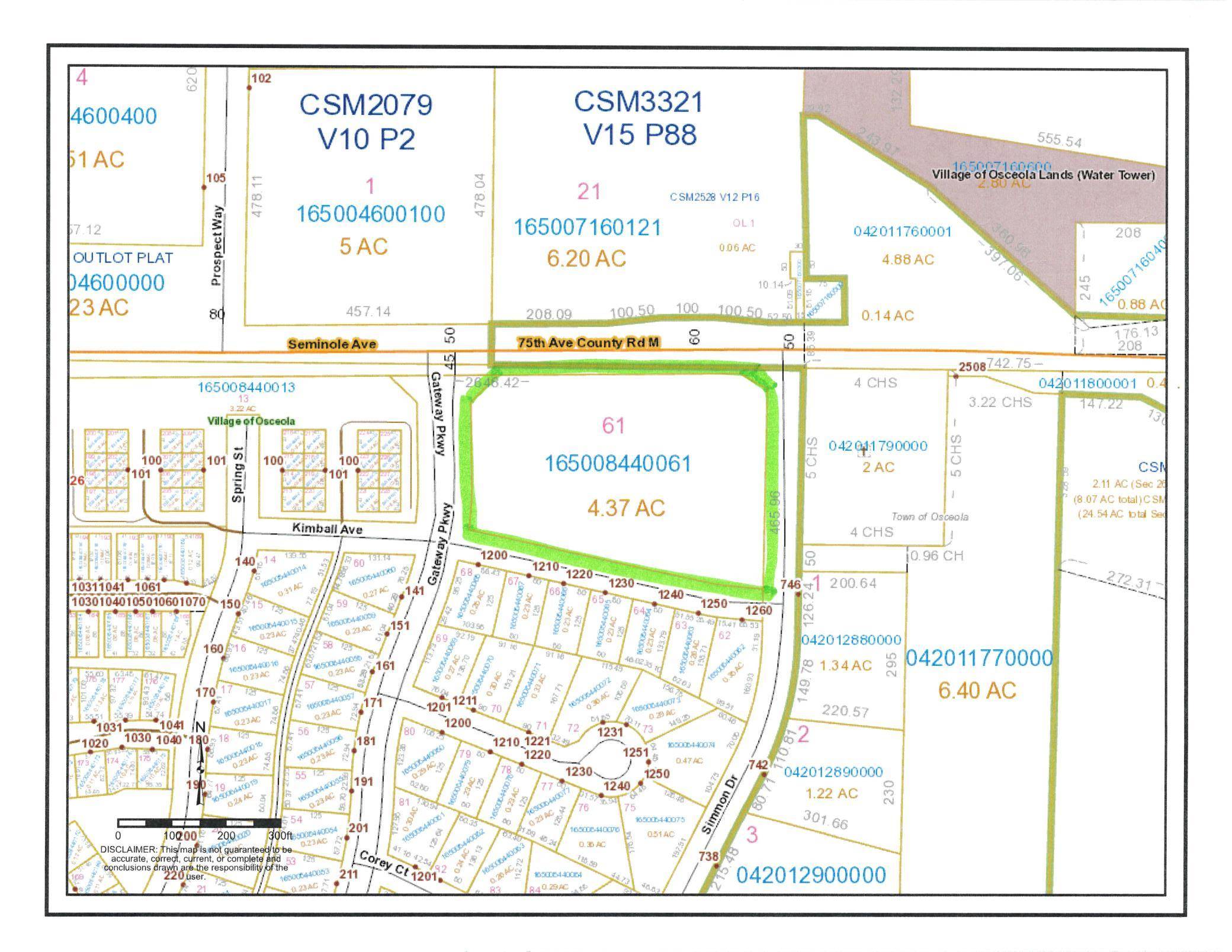 Lot 61 Simmon DR, Osceola, WI 54020