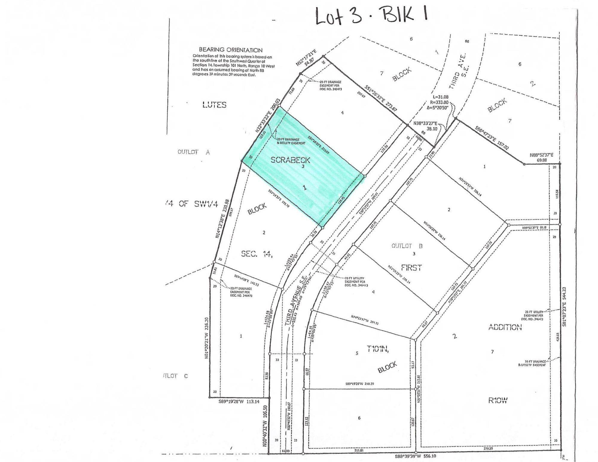 TBD (Lot 3, Blk 1) 3rd AVE SE, Harmony, MN 55939