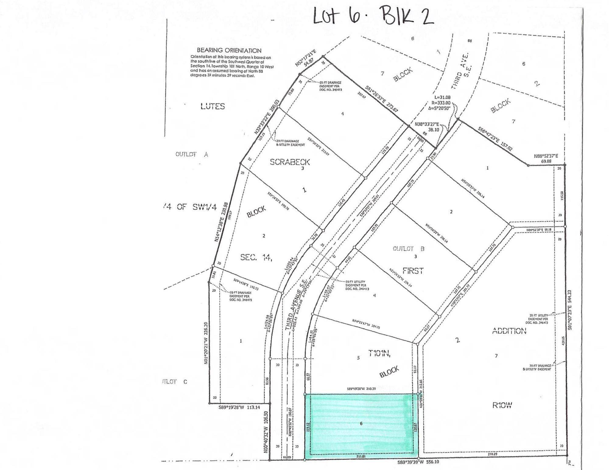 TBD ( Lot 6, Blk 2) 3rd AVE SE, Harmony, MN 55939