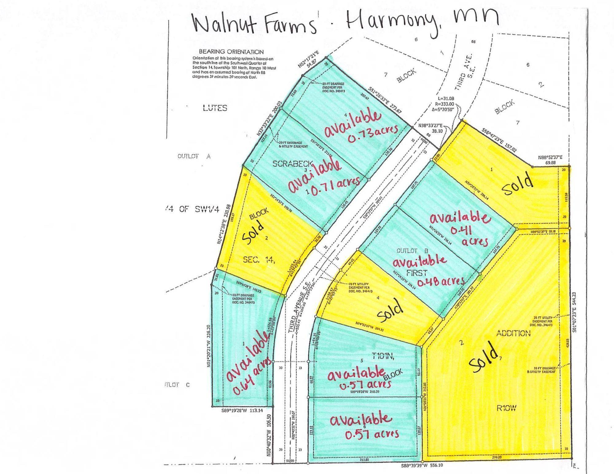 TBD ( Lot 2, Blk 2) 3rd AVE SE, Harmony, MN 55939