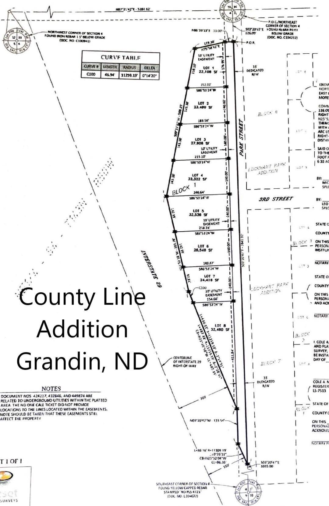 Lot 5 County Line Addition, Grandin, ND 58038