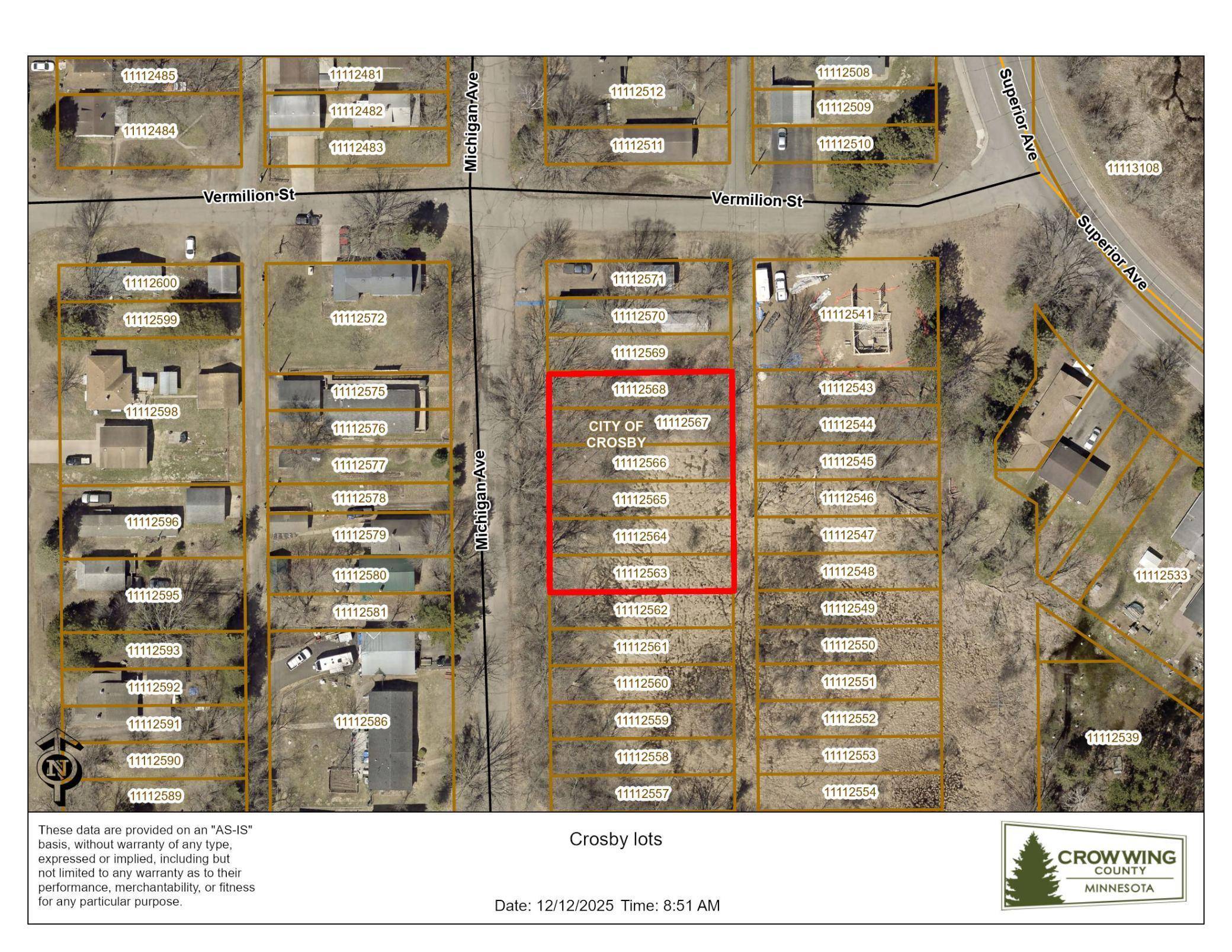 TBD Michigan AVE, Crosby, MN 56441