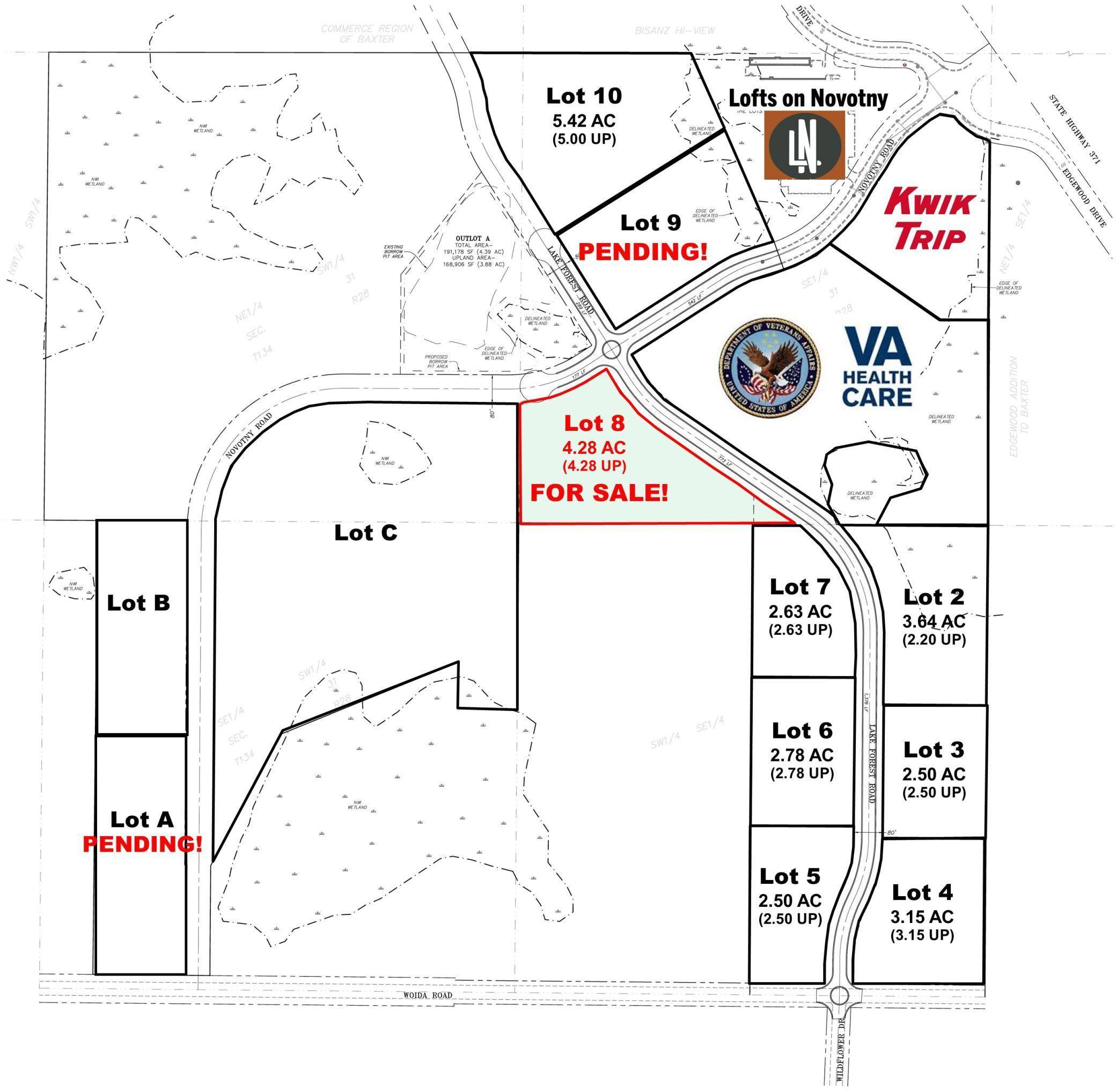 Lot 9 Novotny RD, Baxter, MN 56425
