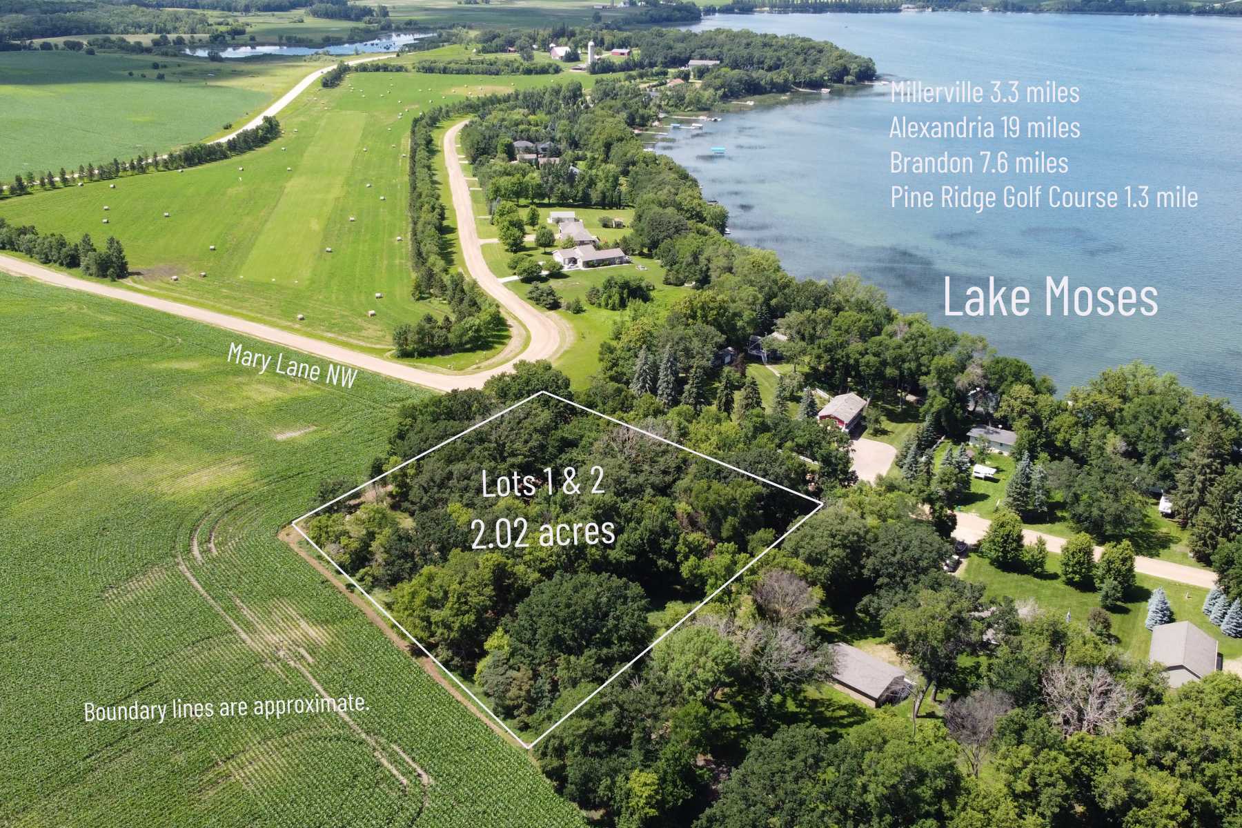 Lots 1 & 2 Mary LN NW, Brandon, MN 56315