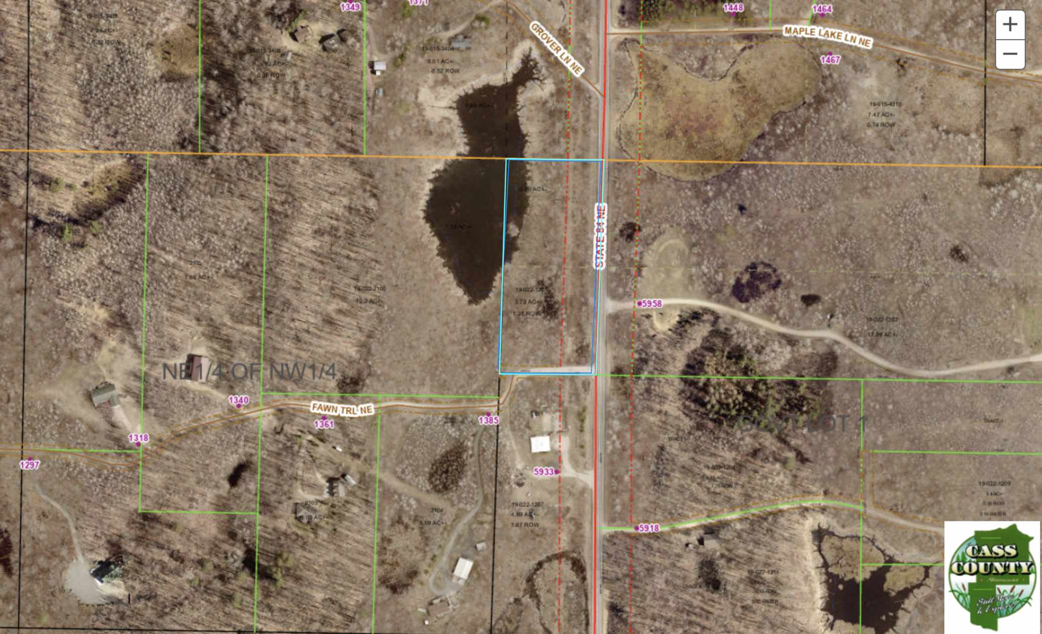 TBD Fawn TRL NE, Longville, MN 56655