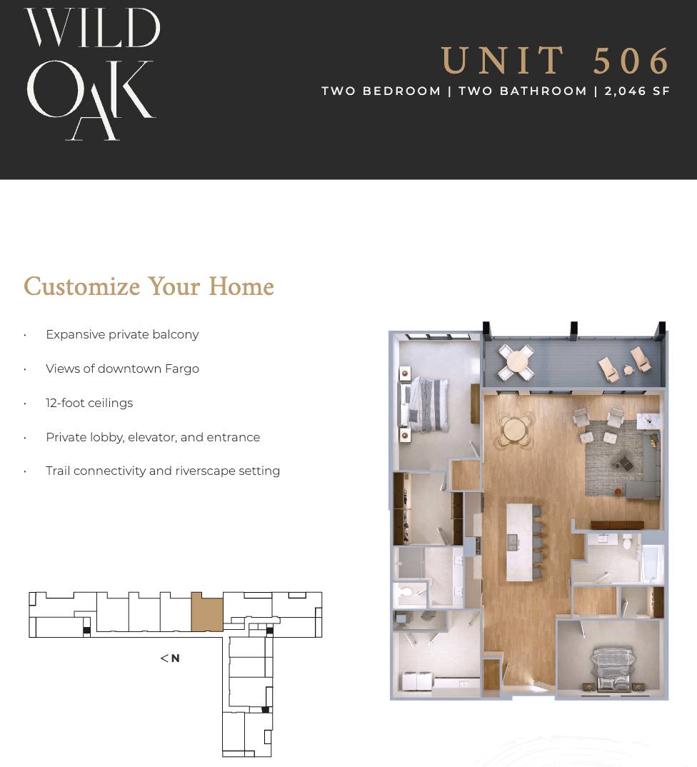 505 OAK ST N #506, Fargo, ND 58102