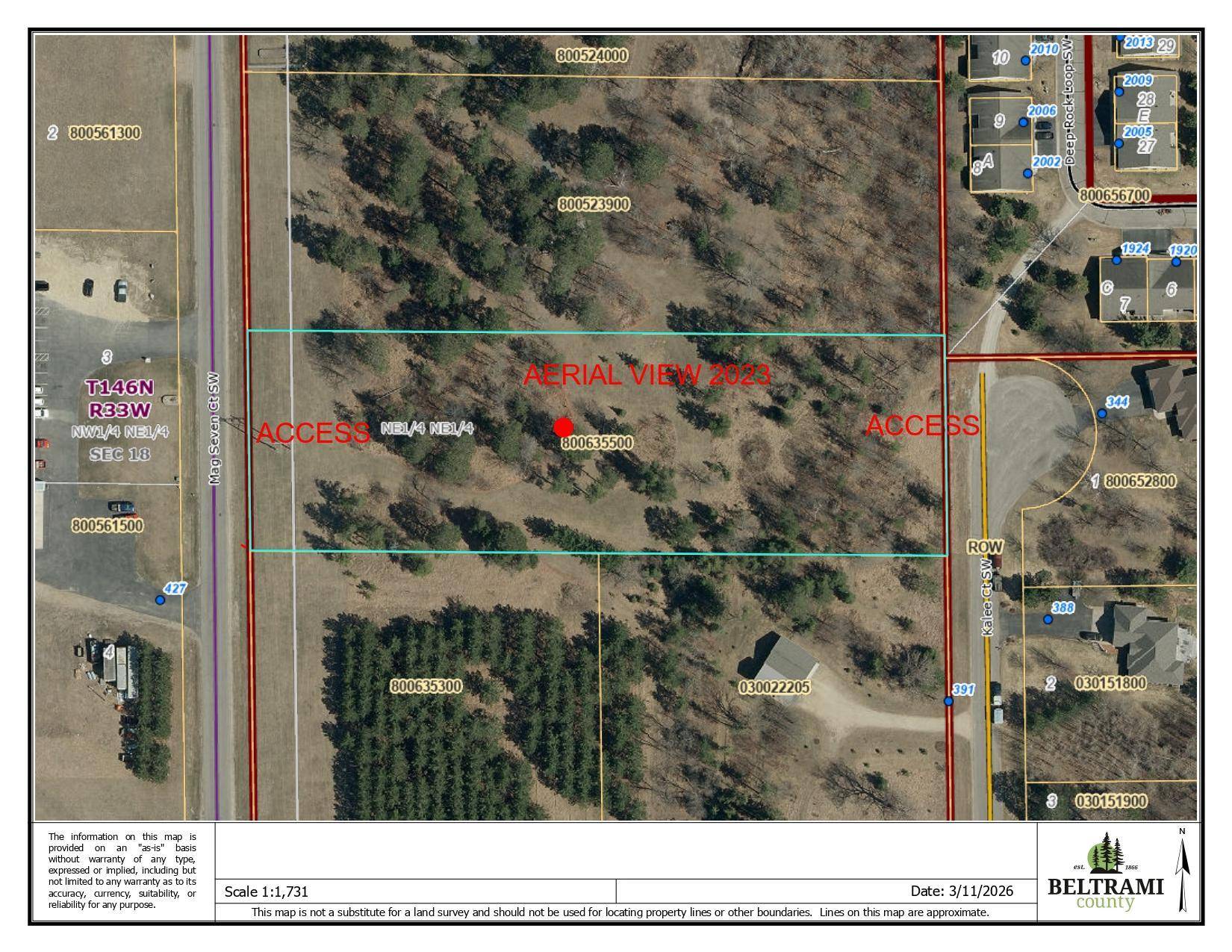 TBD Mag Seven CT SW, Bemidji, MN 56601