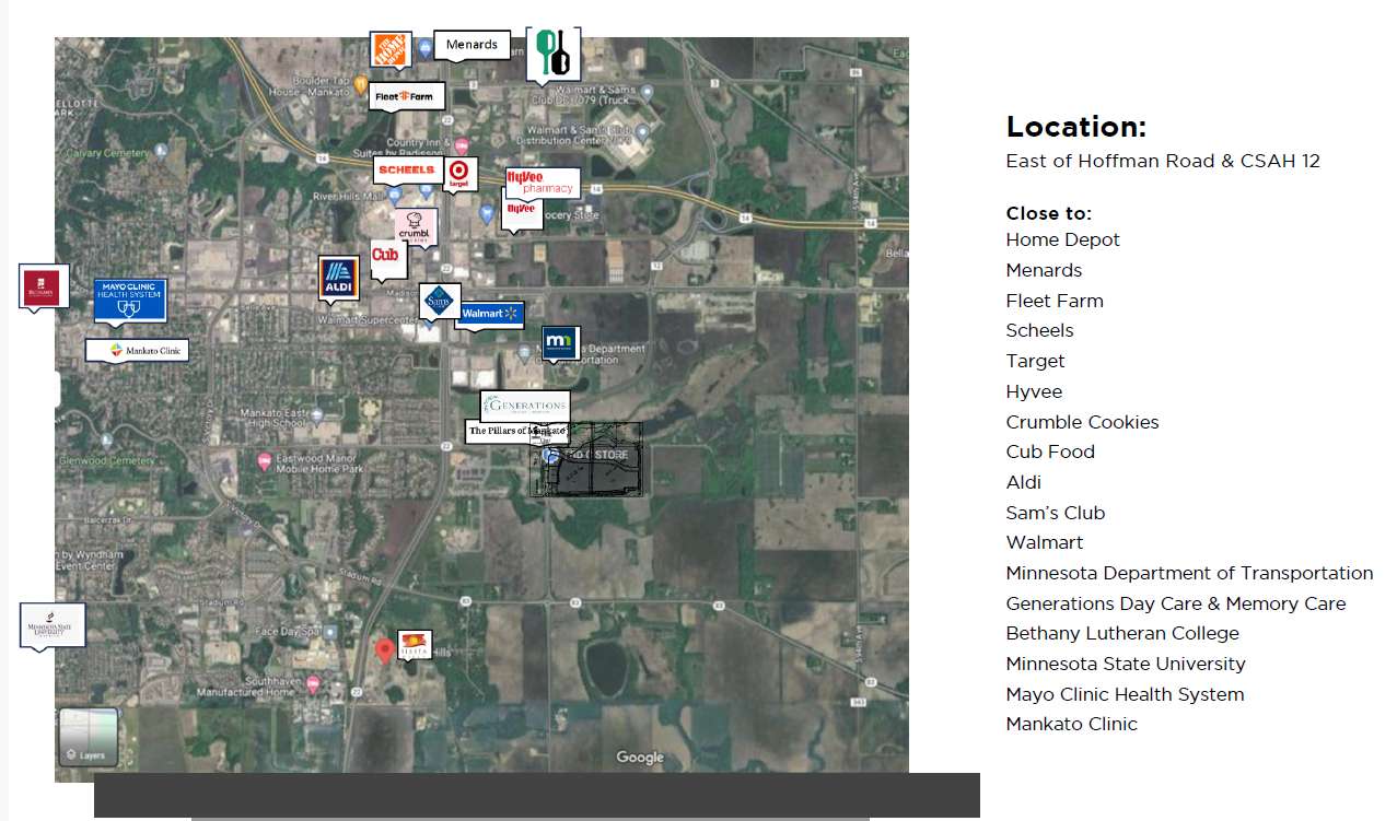3 Market WAY, Mankato, MN 56001