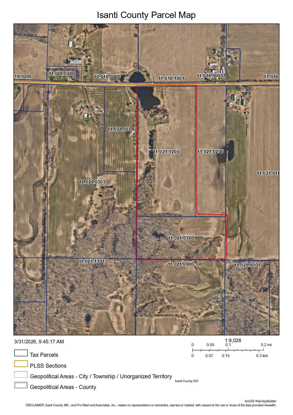 2270 397th AVE, Stanchfield, MN 55080