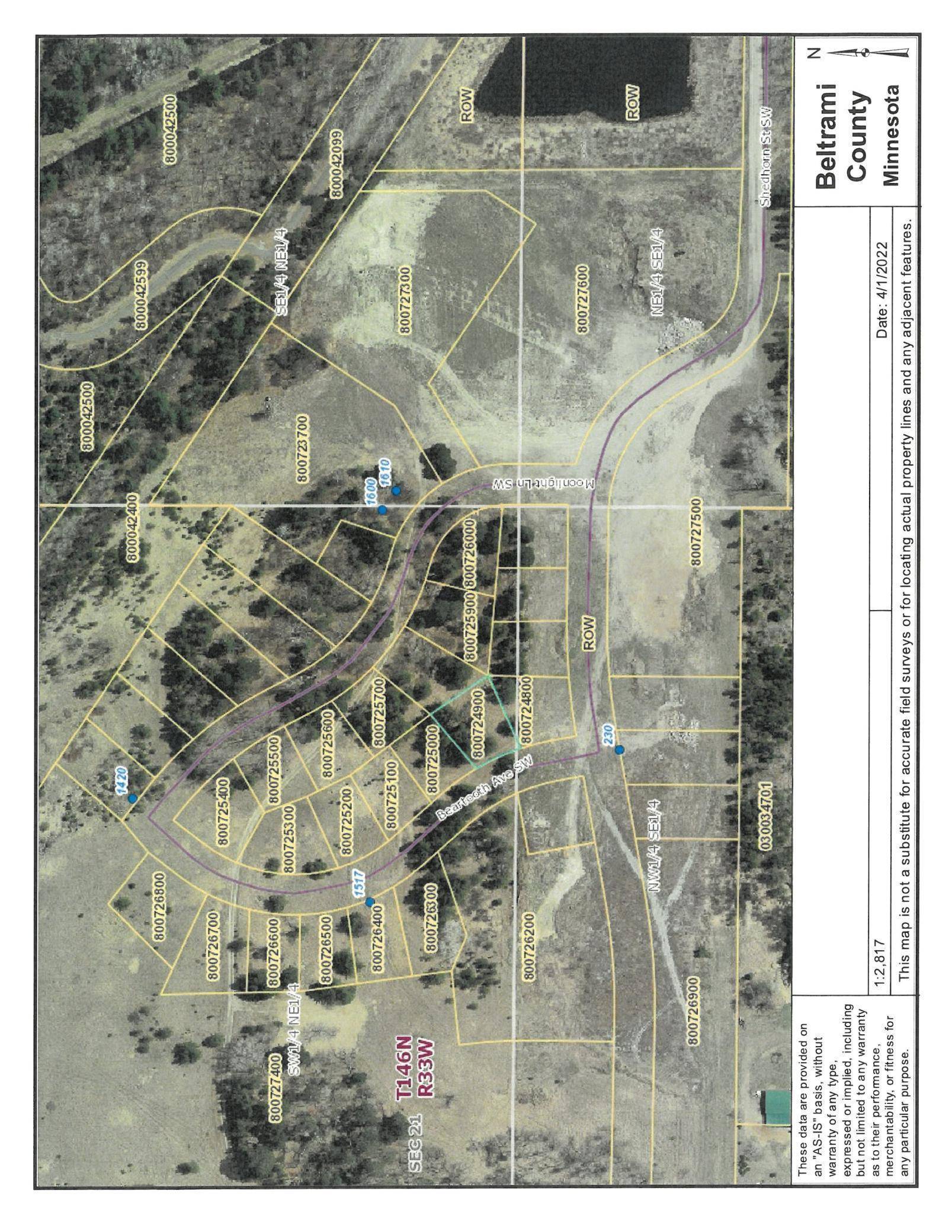 TBD Lot 5 Beartooth AVE SW, Bemidji, MN 56601