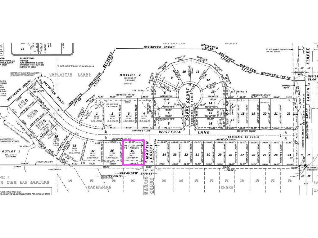1186 ( Lot 35) Wisteria LN, New Richmond, WI 54017