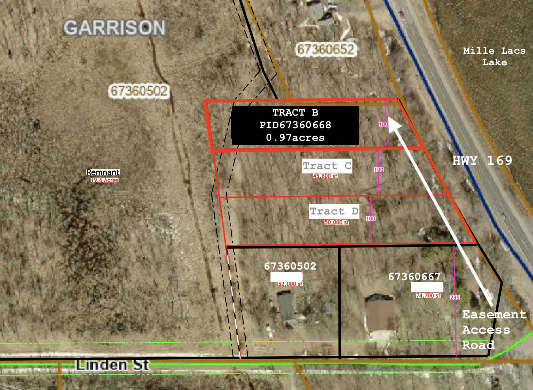 TRACT B Linden ST, Garrison, MN 56450
