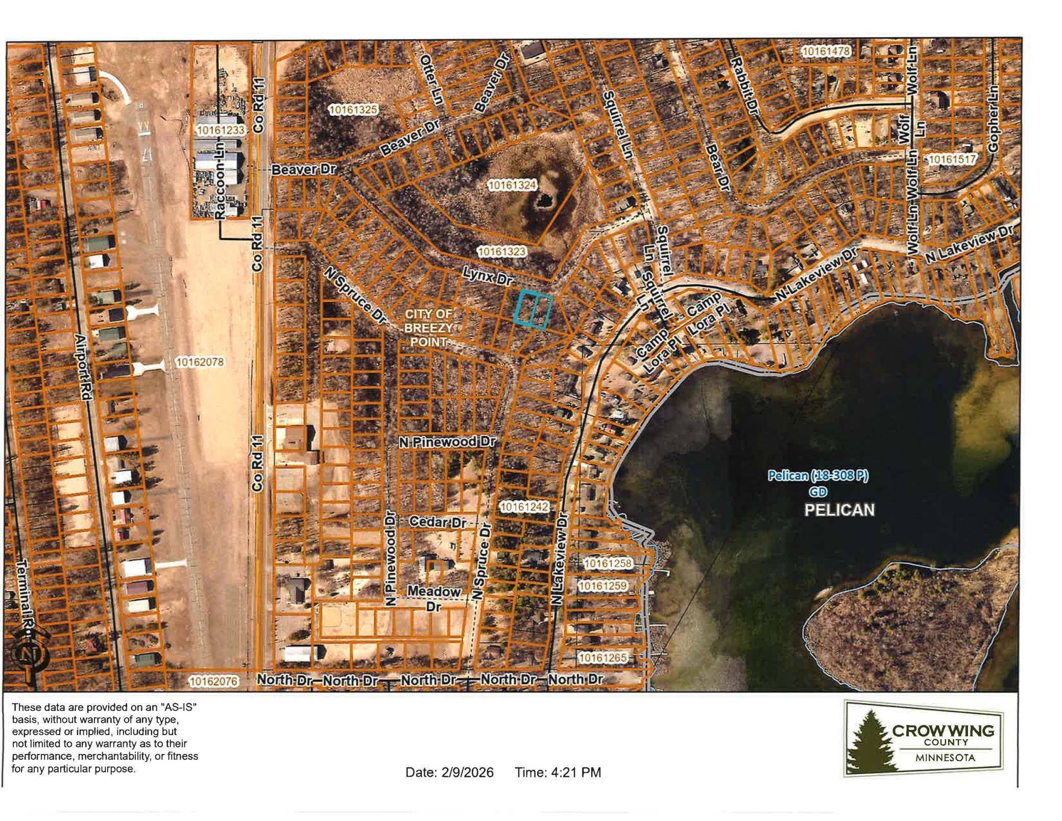 TBD Lots 200 & 201 Lynx Drive, Breezy Point, MN 56472