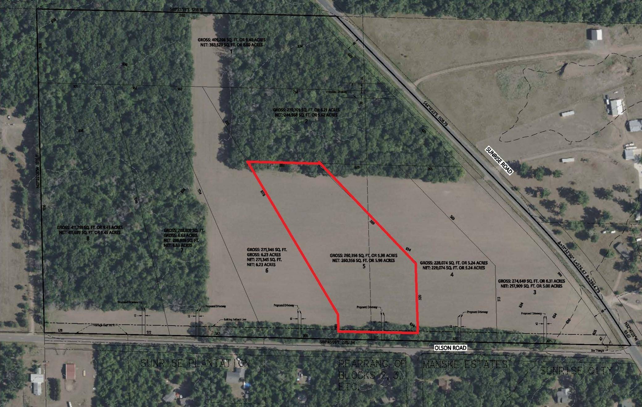 Lot 5 Olson RD, Sunrise Twp, MN 55032