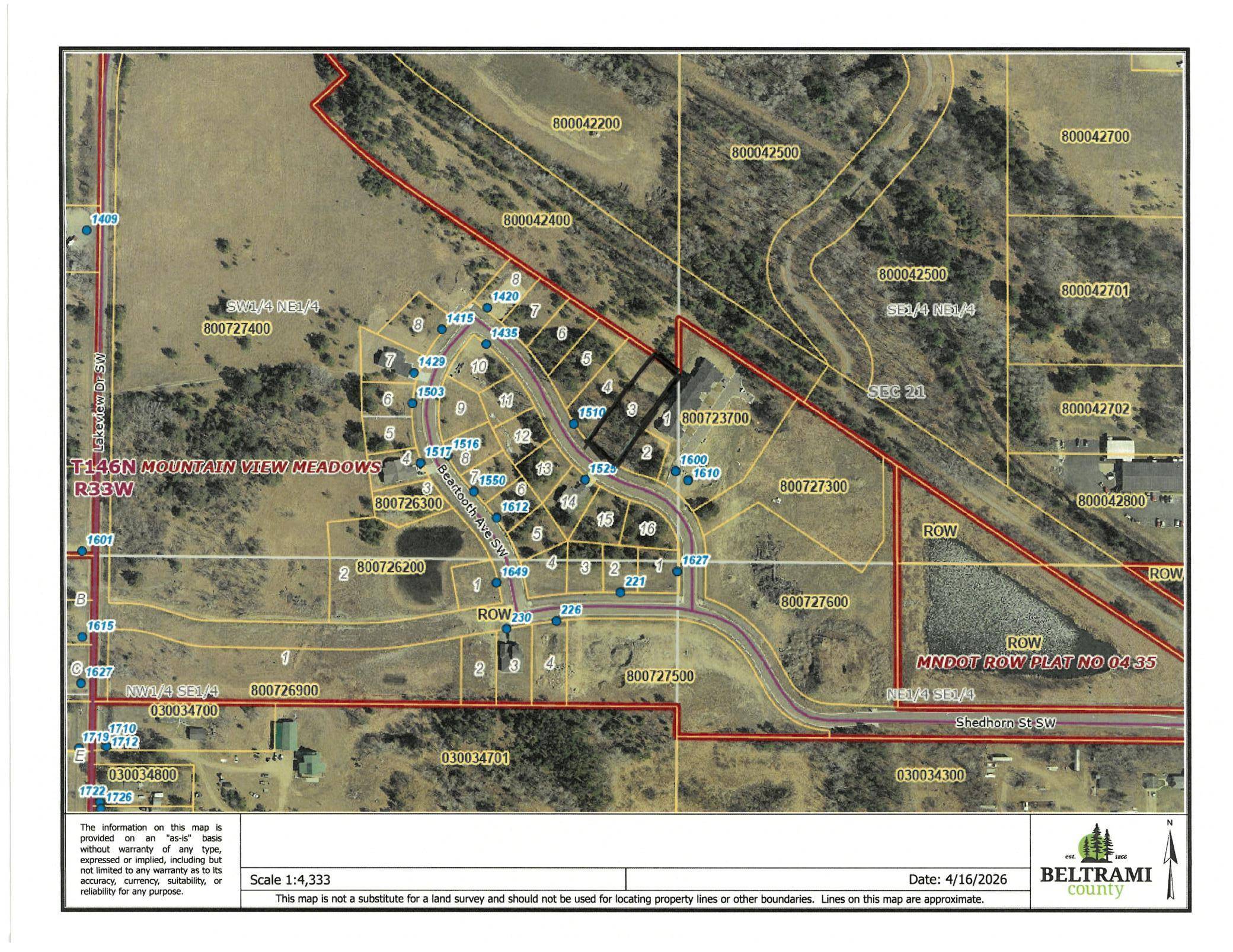 TBD Moonlight Lot 3 LN SW, Bemidji, MN 56601