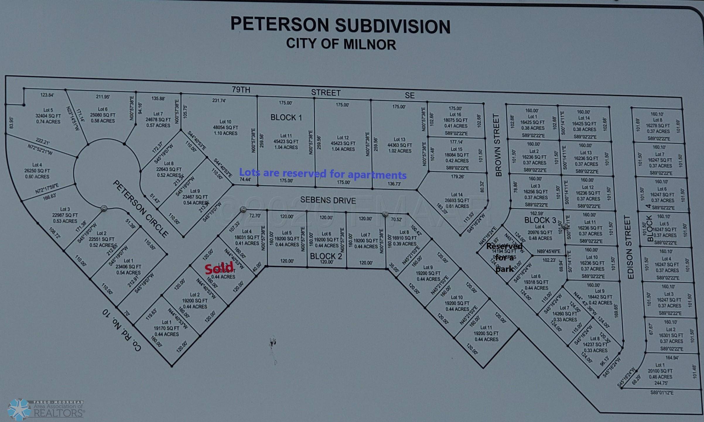 1207 PETERSON CIR, Milnor, ND 58060