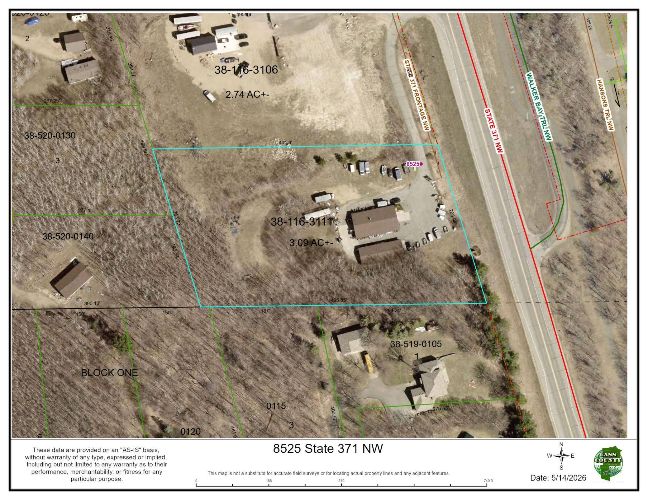 8525 State 371 NW, Walker, MN 56484