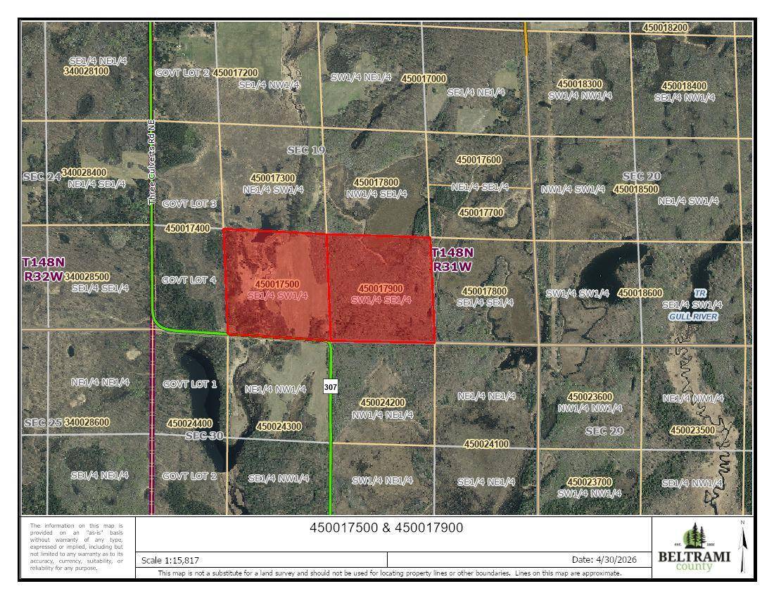 TBD Ct Rd 307, Blackduck, MN 56630