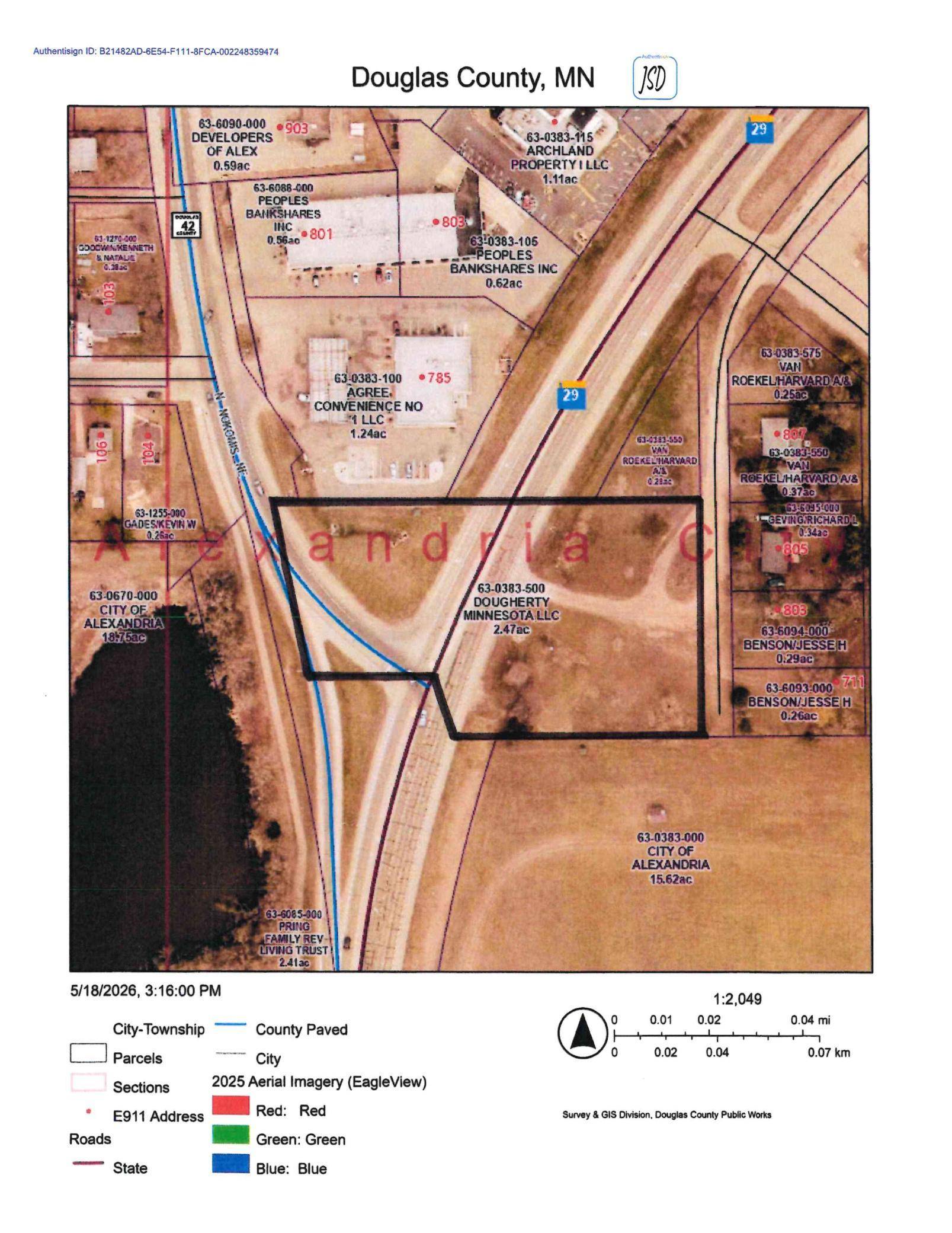 TBD State Hwy 29 N & Sunnyside Drive N, Alexandria, MN 56308