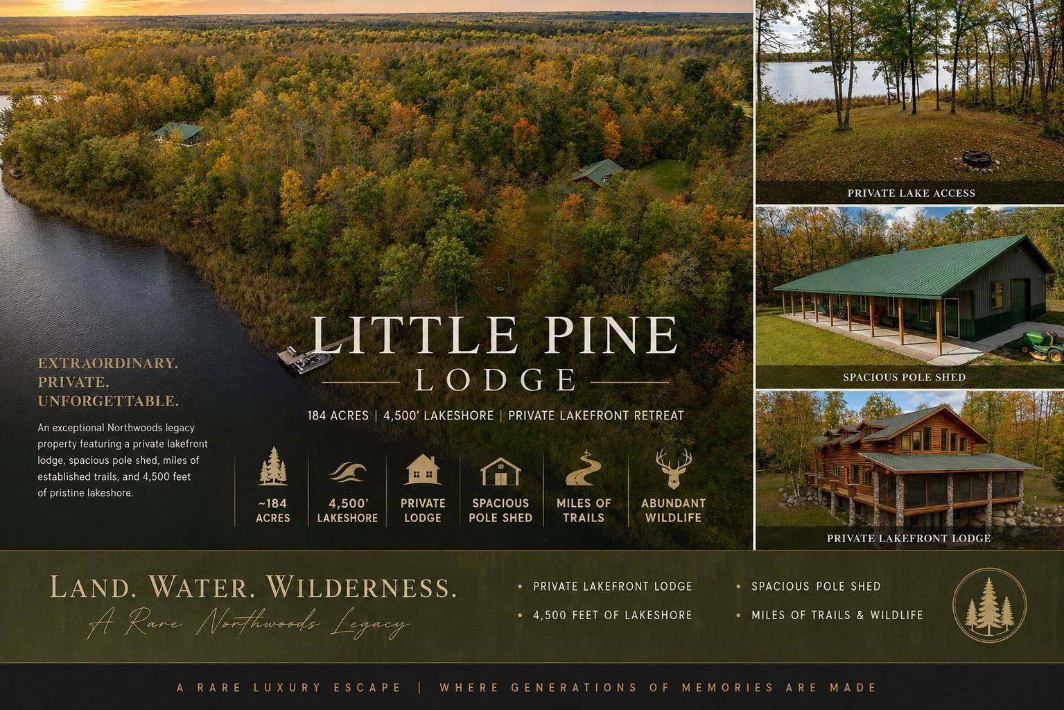 184 Acres 44047A Little Pine RD, Emily, MN 56447