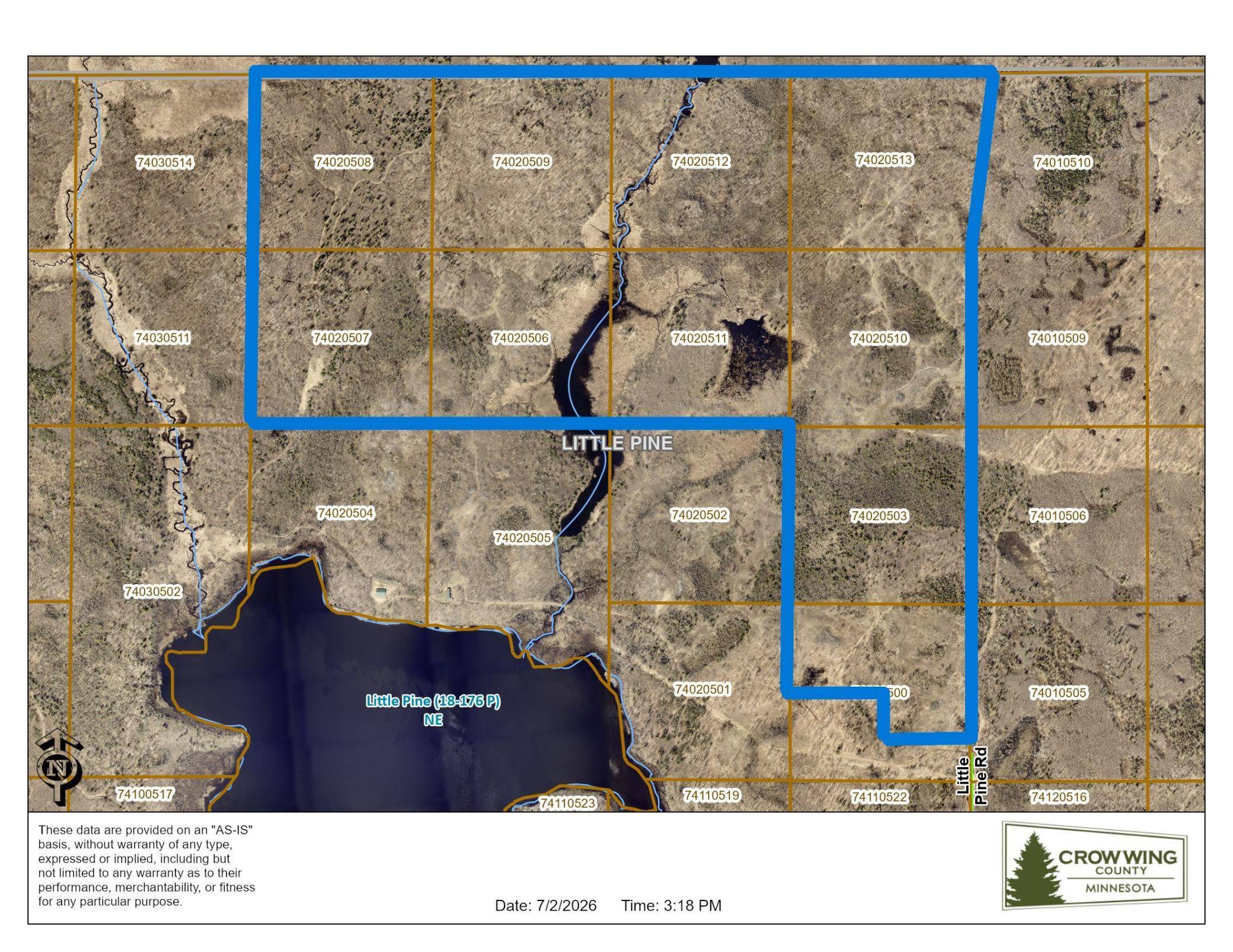 384 Acres TBD Little Pine RD, Emily, MN 56447