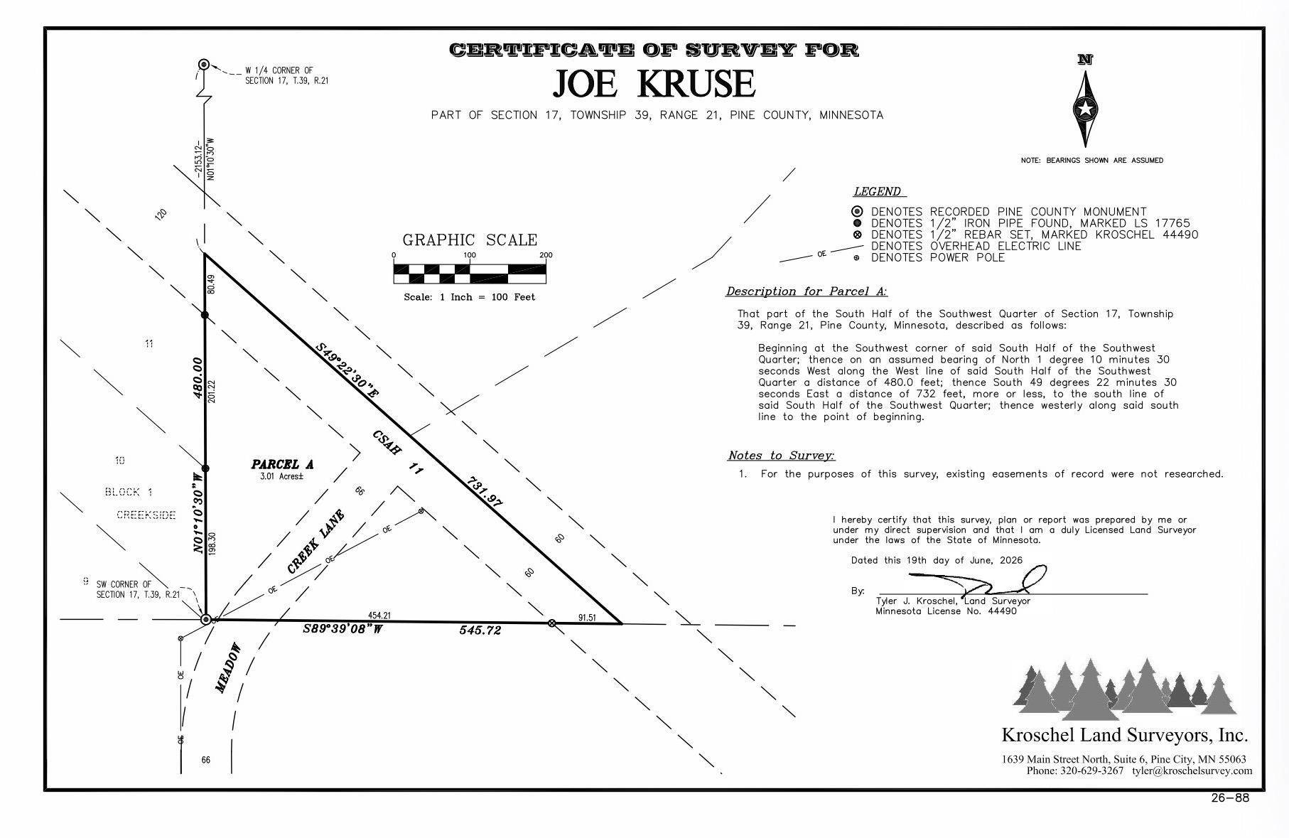 TBD Meadow Creek LN, Pine City, MN 55063