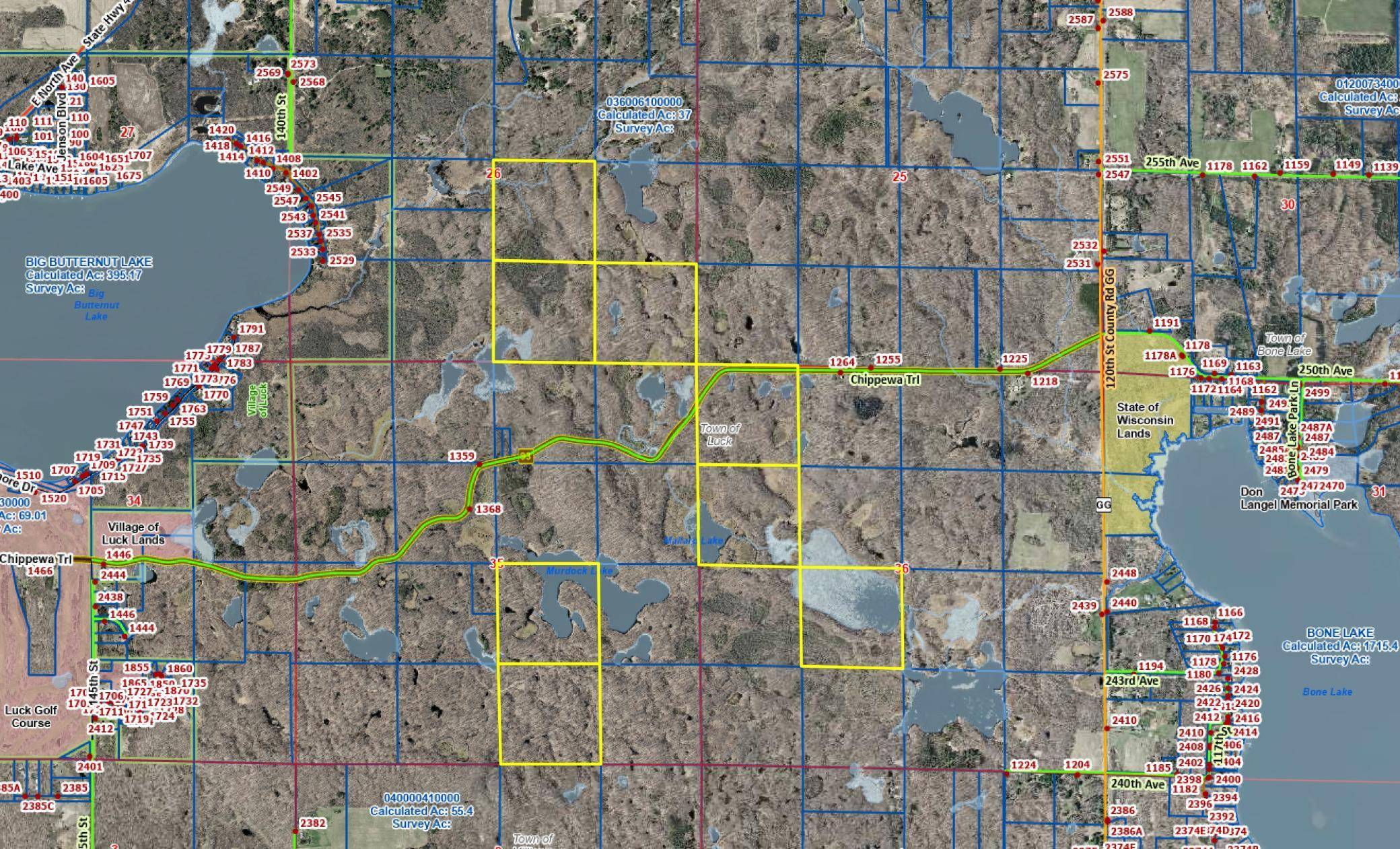 TBD Chippewa TRL, Luck, WI 54853