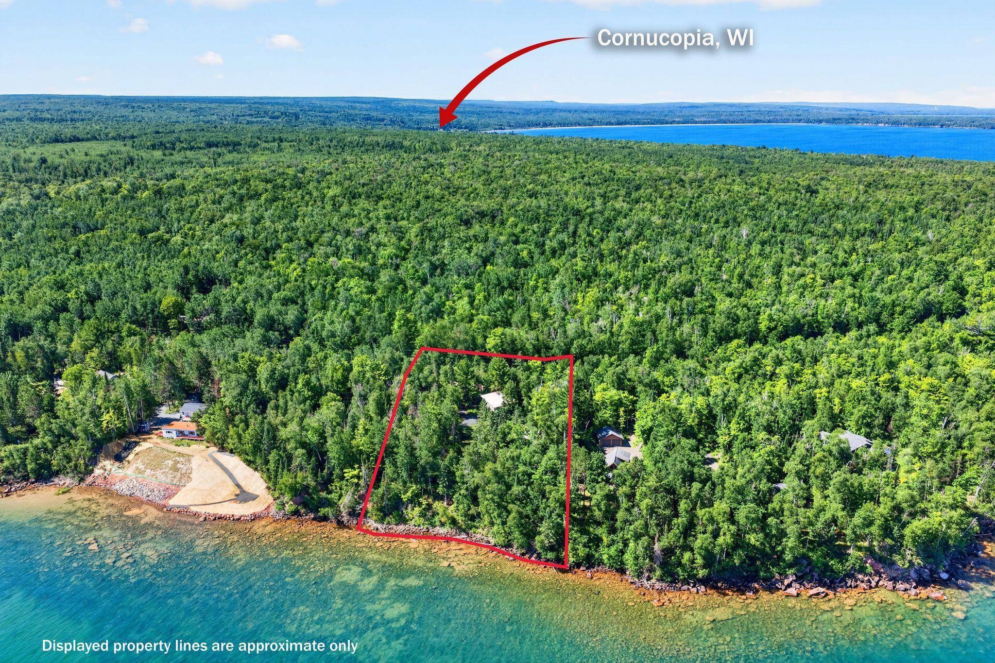 23860 E Spirit Point RD, Cornucopia, WI 54827