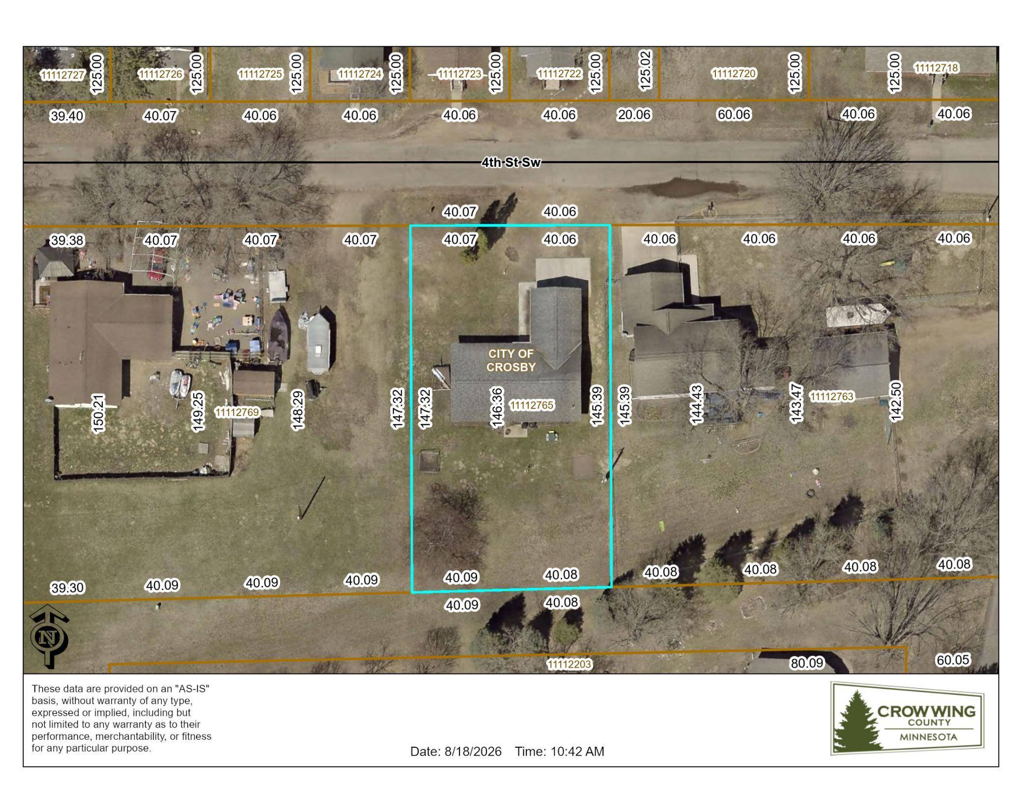 1010 4th ST SW, Crosby, MN 56441