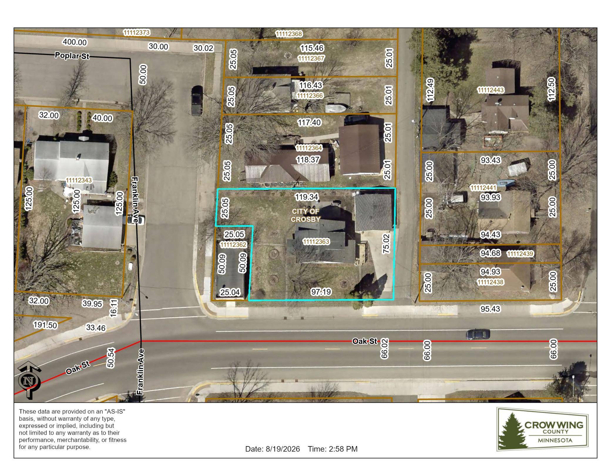 421 Franklin AVE, Crosby, MN 56441