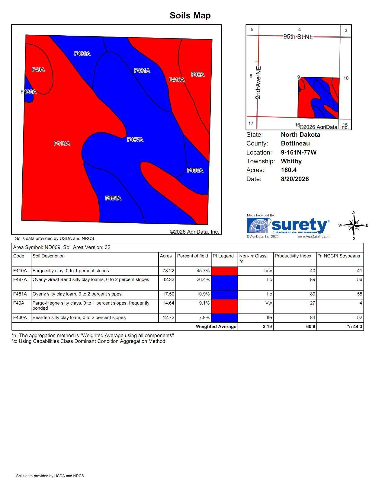 TBD 94 St NE, Bottineau, ND 58318