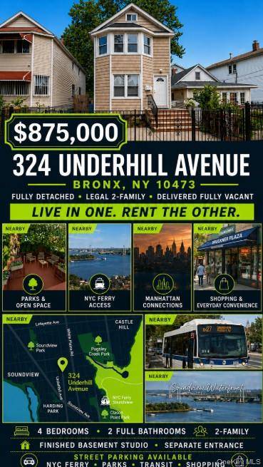 324 Underhill AVE, Bronx, NY 10473