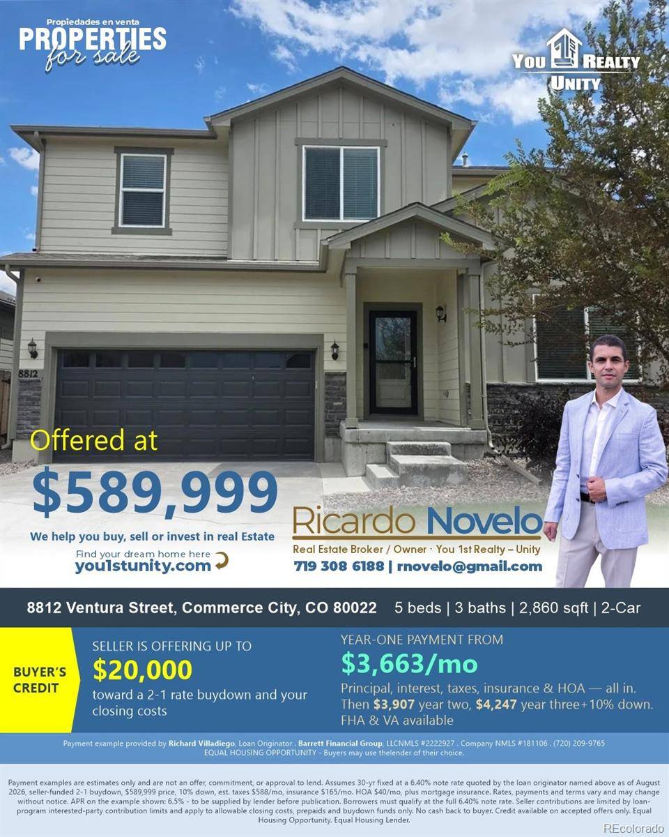 8812 Ventura ST, Commerce City, CO 80022