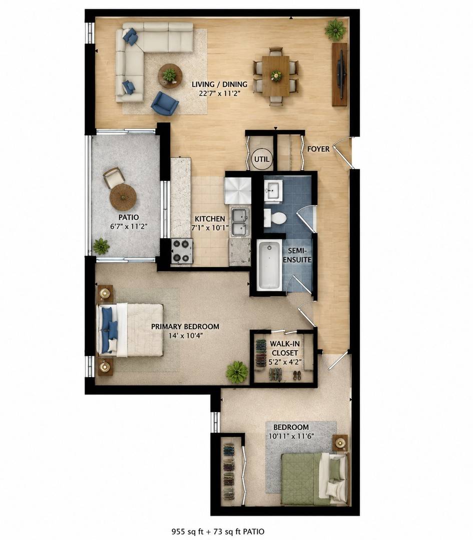 322 W Miner ST #1C, Arlington Heights, IL 60005