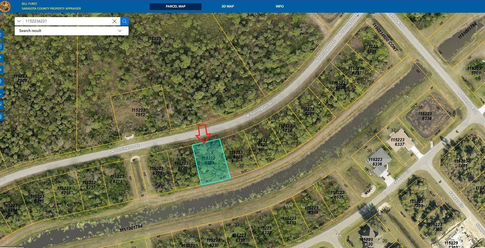 Lot 21 BLK 2382 N TORRINGTON ST, North Port, FL 34288