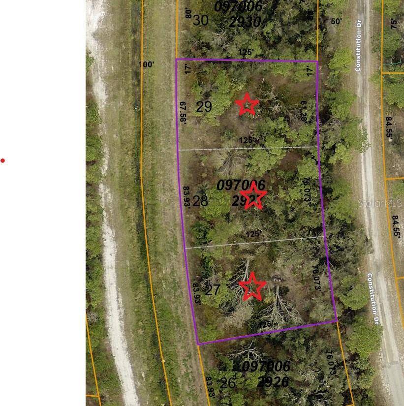 Lot 27,28,29 CONSTITUTION DR, North Port, FL 34291