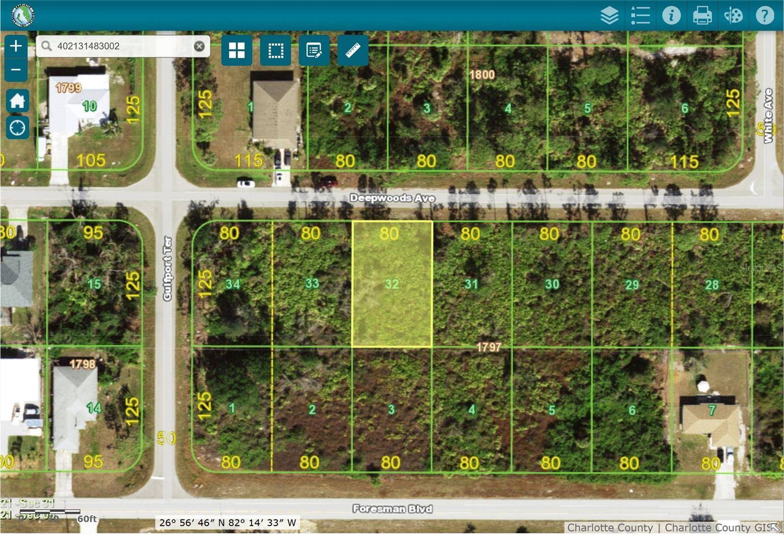 12415 DEEPWOODS AVE, Port Charlotte, FL 33981