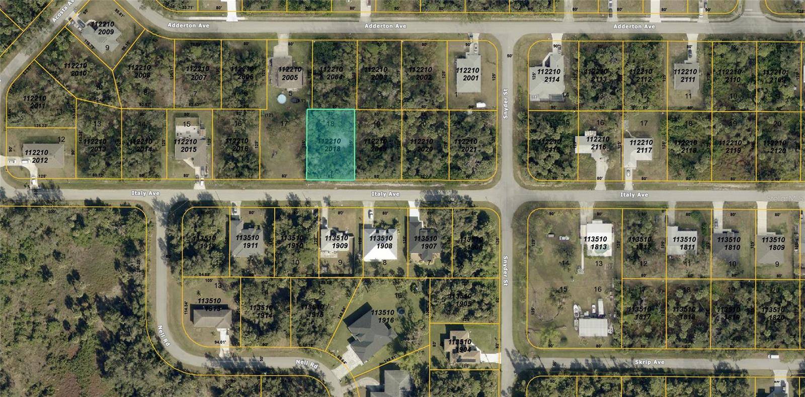 Lot 18 ITALY AVE, North Port, FL 34288