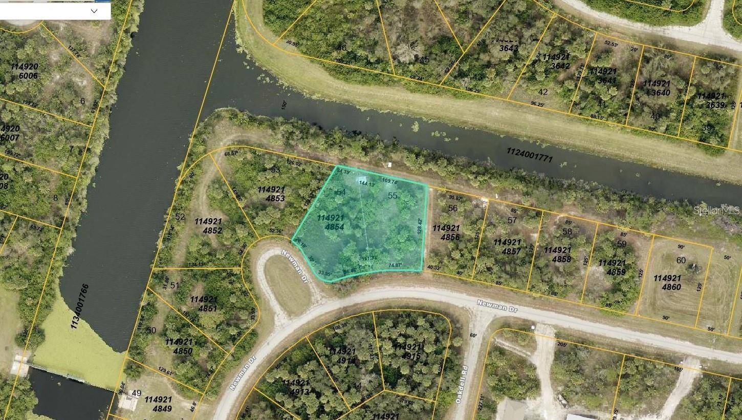 LOT 54 & 55 NEWMAN DR, North Port, FL 34288