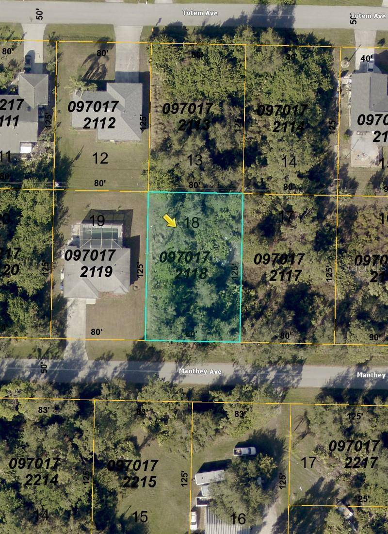 Lot 18 MANTHEY AVE, North Port, FL 34291
