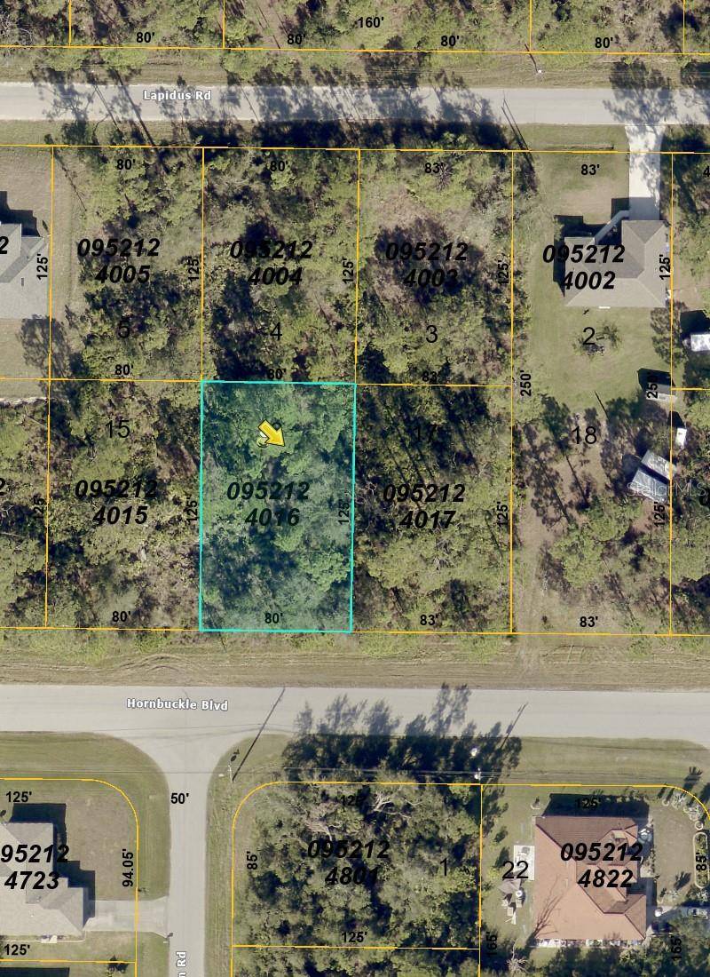 Lot 17 HORNBUCKLE BLVD, North Port, FL 34291