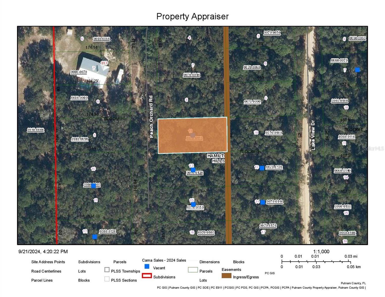 118 PEACH ORCHARD RD, Pomona Park, FL 32181