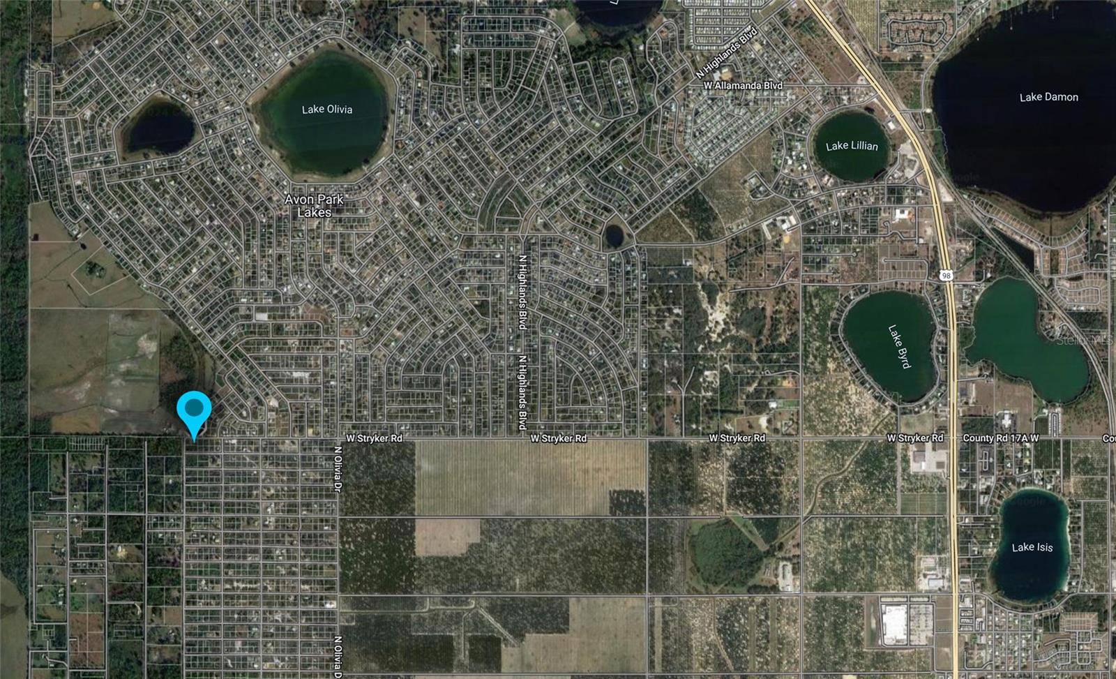 3025 W STRYKER RD, Avon Park, FL 33825