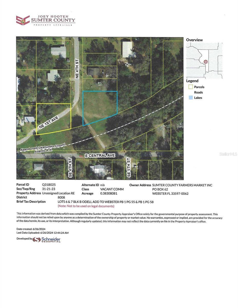 NE FOURTH STREET, Webster, FL 33597