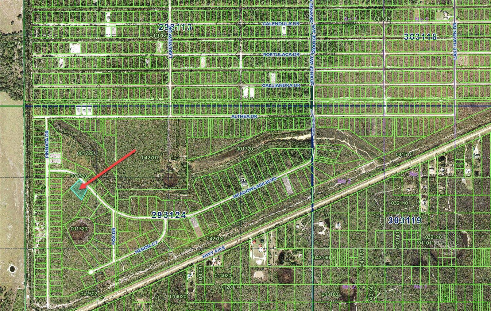 Lot #2 MEADOWLARK BLVD, Indian Lake Estates, FL 33855