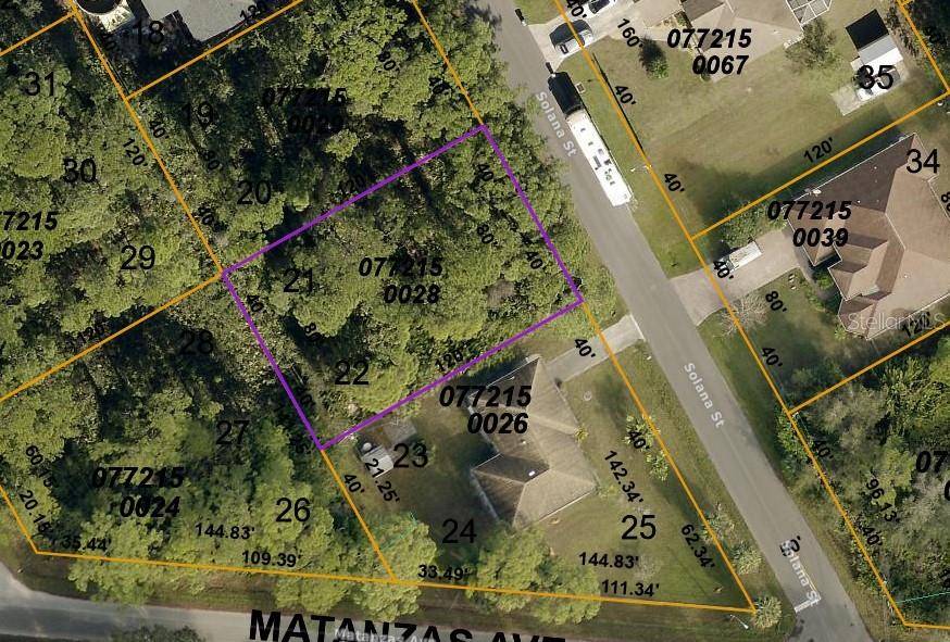 LOT 21 & 22 SOLANA ST, North Port, FL 34287