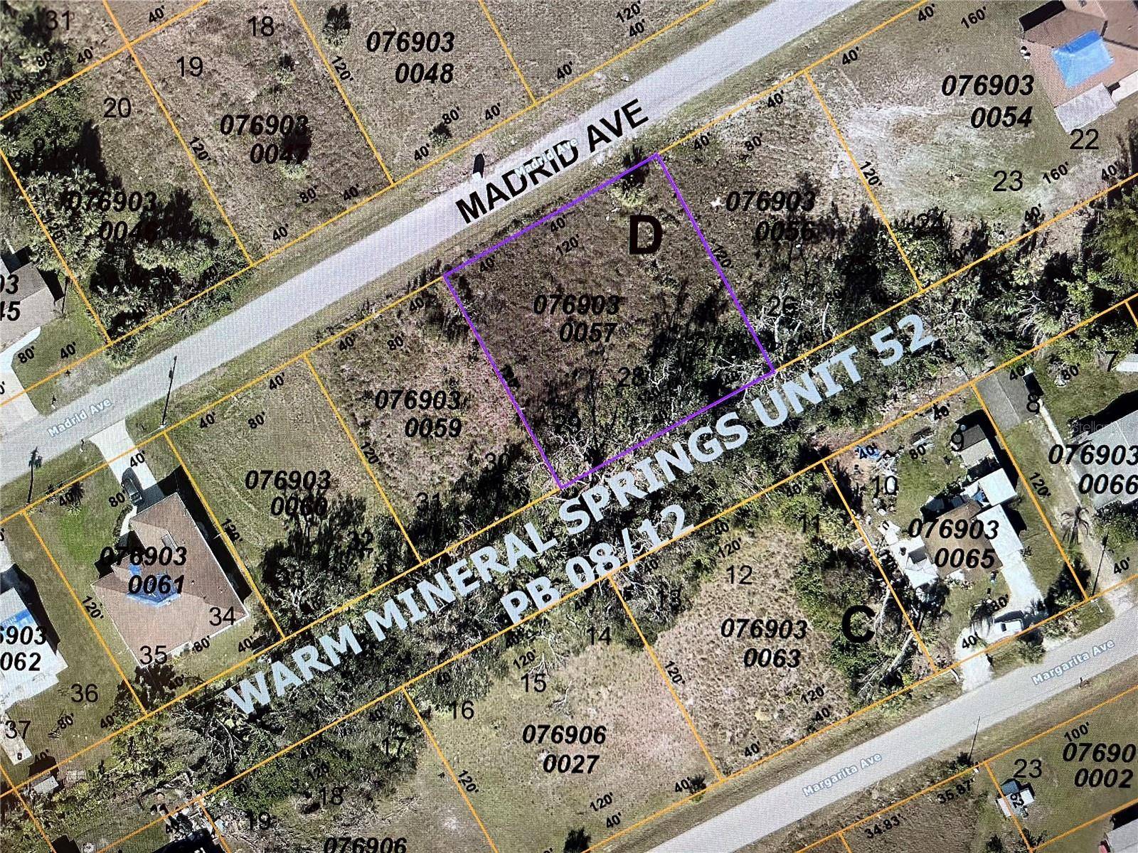 LOT 27,28 &29 MADRID AVE, North Port, FL 34287