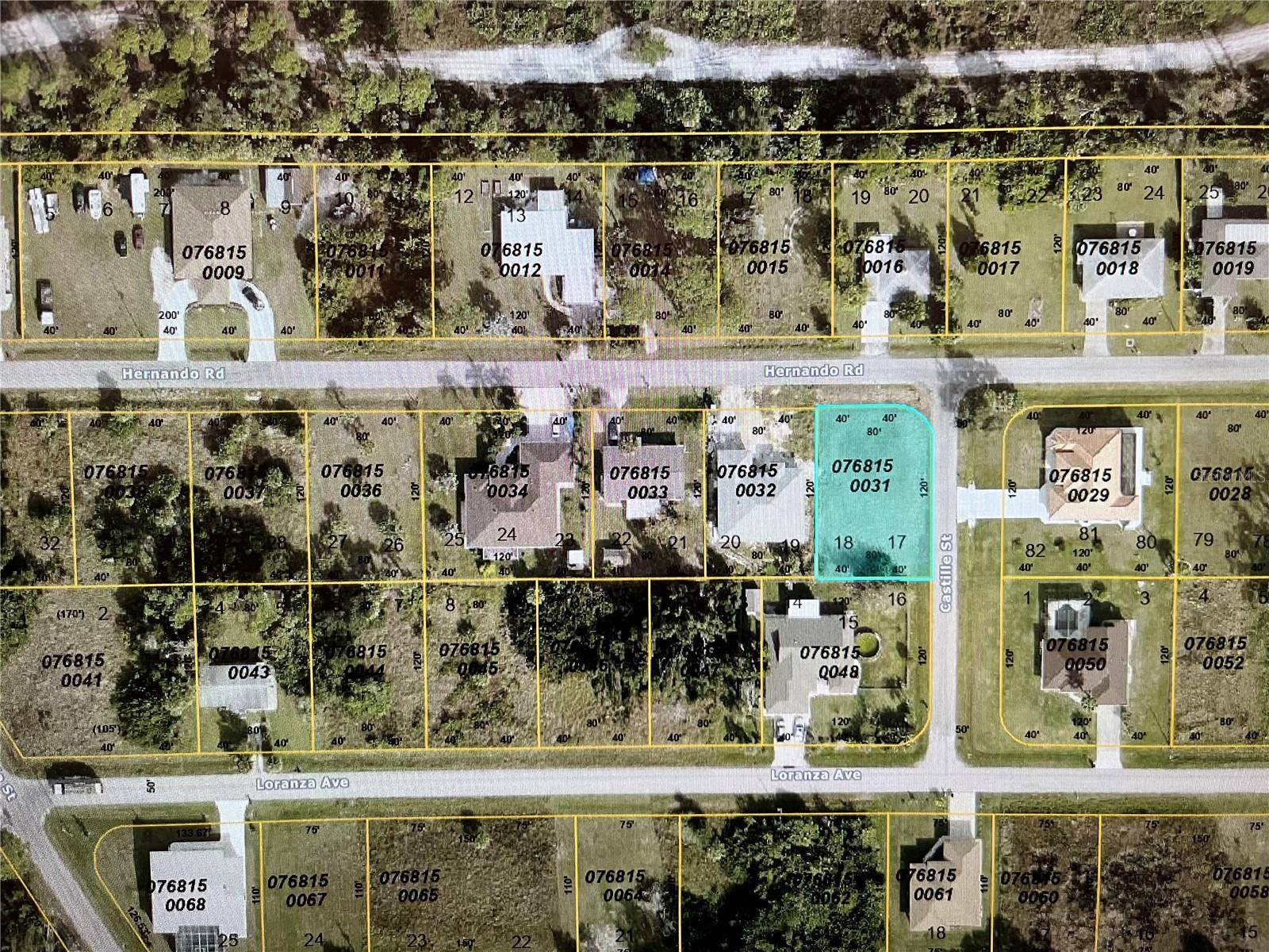 LOT 17&18 HERNANDO RD, North Port, FL 34287